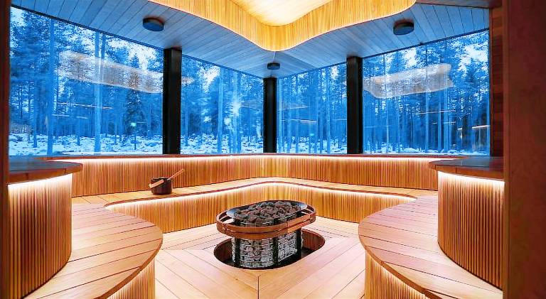 Log Cabin with Private Sauna & Hot Tub by Invisible Forest Lodge - Adults Only — photo 3