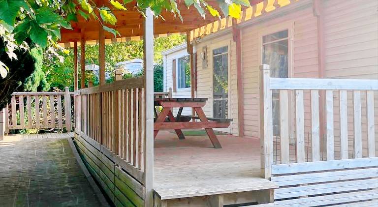 Mobil-home 2 chambres PMR - Camping la Faloise in Senlis
