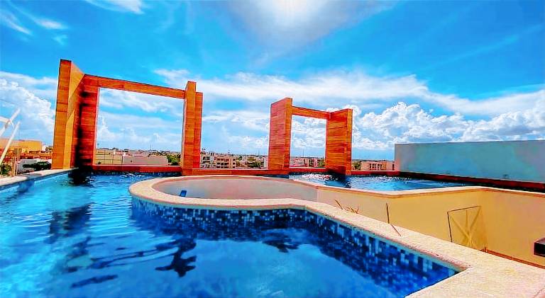 Nice rental apartment with patio | Dogs allowed in Playa del Carmen