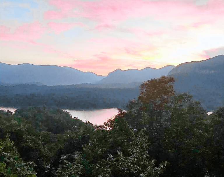 Fully equipped charming cabin with BBQ | Pets allowed in Lake Lure, NC