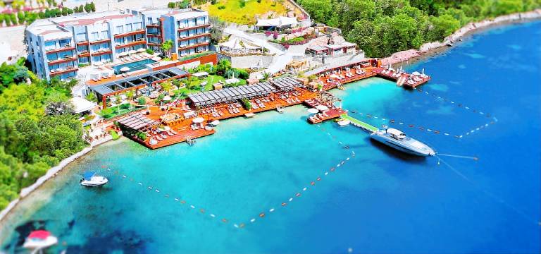 Serviced apartment with garden, sauna & terrace | Pets are welcome in Bodrum