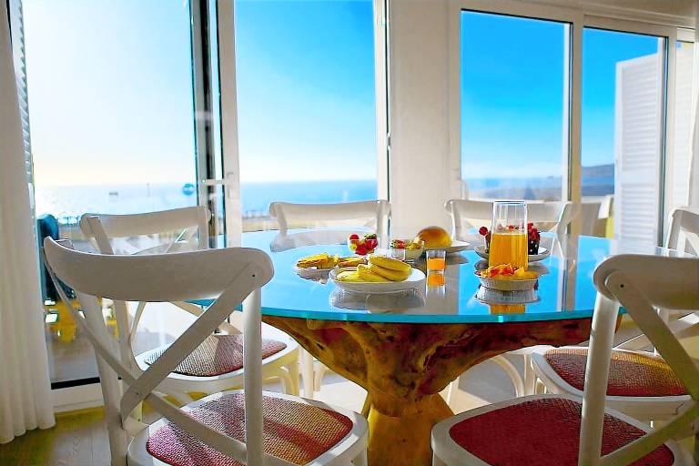 Ferienhaus direkt am Wasser in Nazaré, Atlantikküste f&uuml;r max. 6 Personen