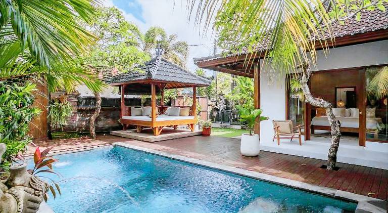 House with patio, yard & private pool | Suitable for remote work | Pet-friendly in Bali