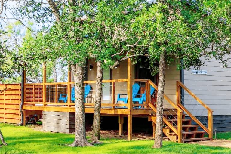Vacation home with hot tub & terrace in Fredericksburg, TX