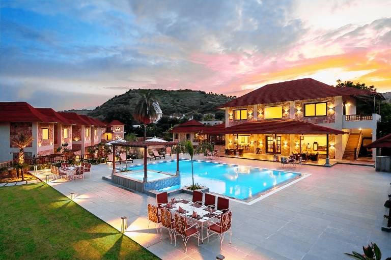 Sarasiruham Resort Private Pool Villa in Udaipur