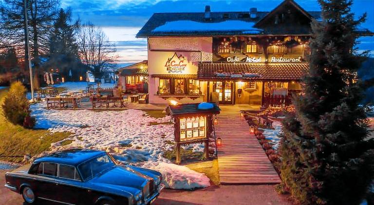 Le Coucou Hotel Restaurant & Lounge-Bar in Montreux