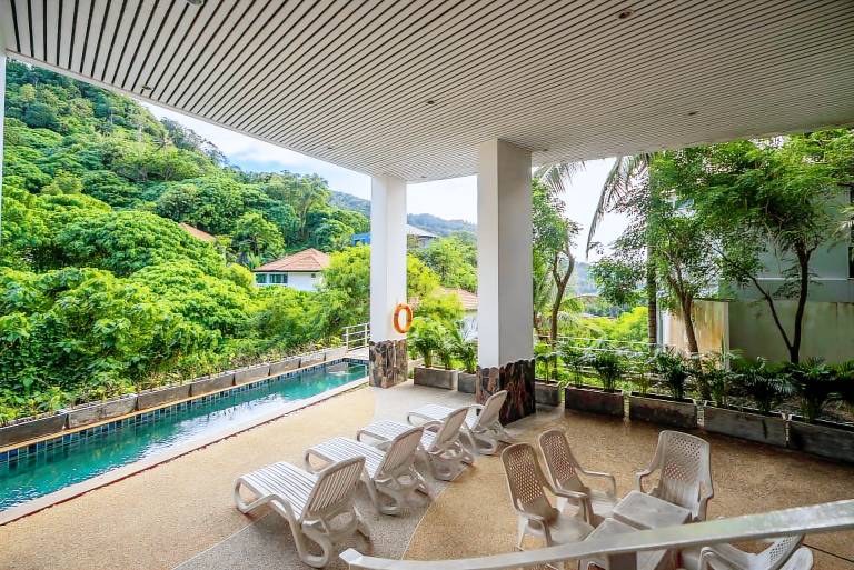 Boho chic sea view apartment in Kata