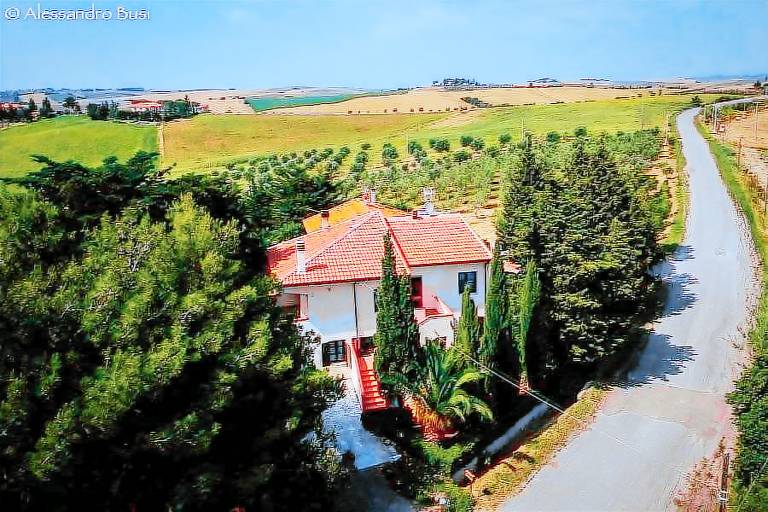 Bauernhof in Pieve Santa Luce, Toskana, Italien