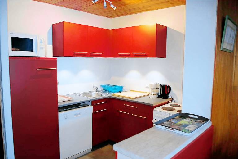 100m from shops, 2nd floor, view lake, balcony, tv, ski locker, 70m², Tignes — photo 4