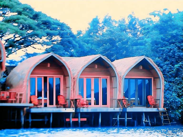 Bamboo Bungalows in Kampot