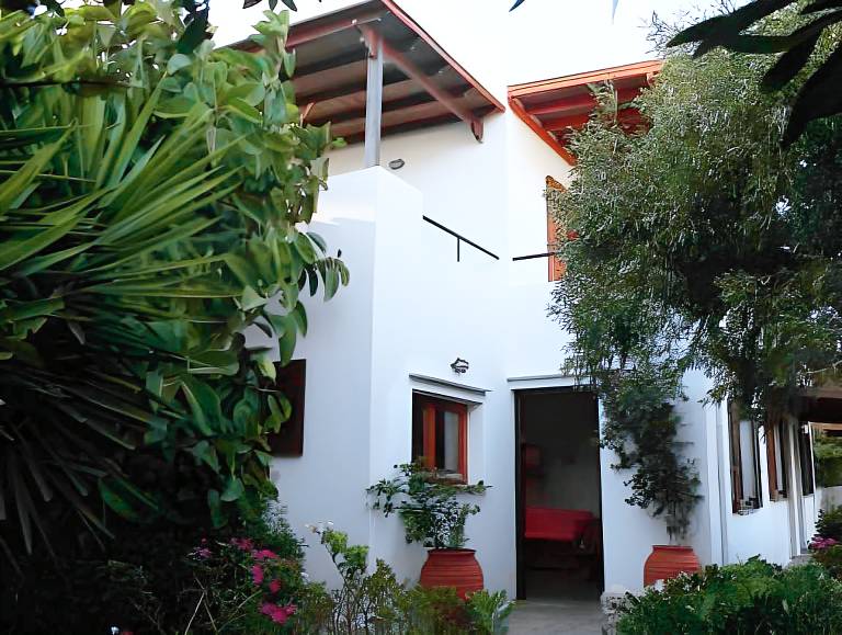 Apartment with yard & patio | Close to the beach | Pets allowed in Andros