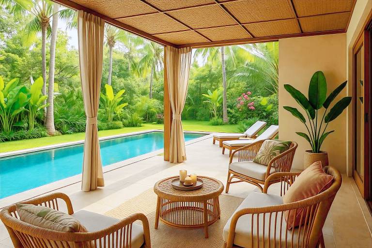 Charming villa with barbecue, garden & pool | Suitable for remote work | Pet-friendly in Hikkaduwa