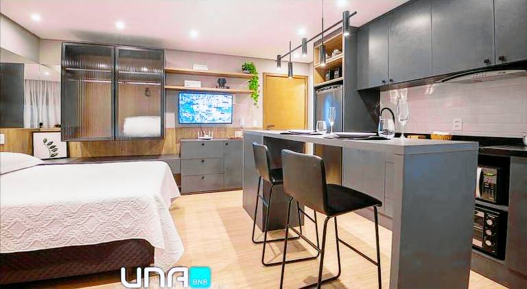 Apartment with 1 room for 2 persons in Pelotas