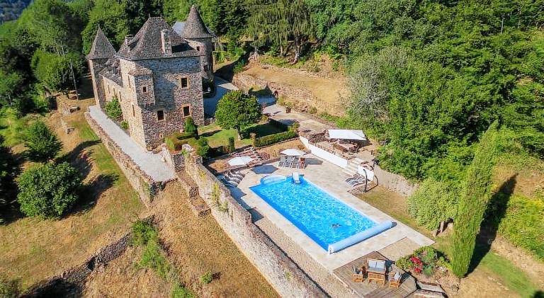 Chateau de Chauvac Chambres et table d hotes avec vue sur la riviere