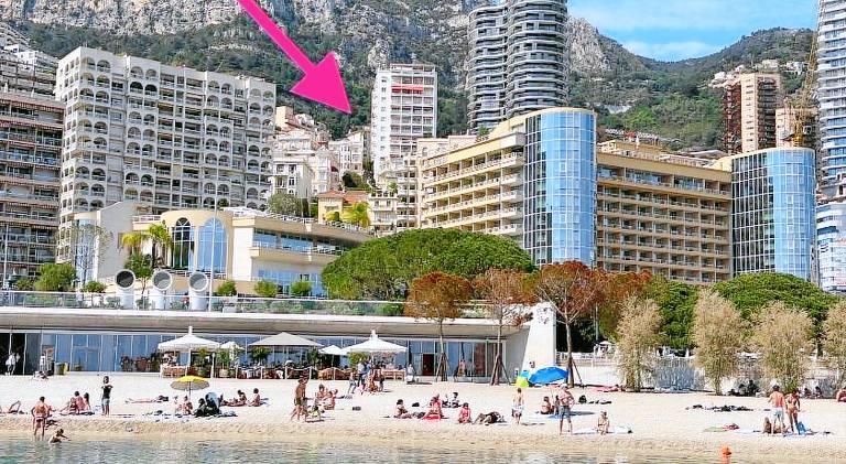 Rental apartment with 2 rooms for 5 persons in Menton