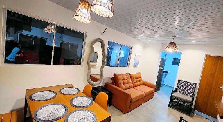 House with 2 rooms for 6 persons in Luís Correia