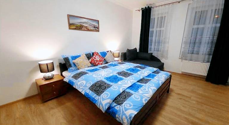 Holiday apartment with 2 rooms for 7 persons in Jachymov