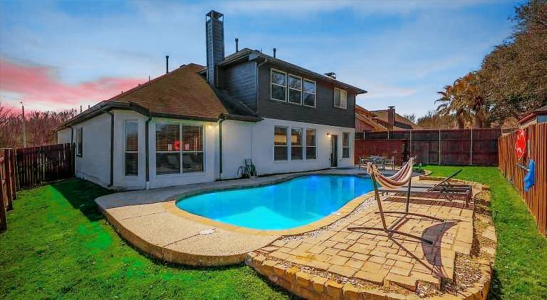 Fully equipped nice house with private pool & yard | Dogs allowed in Grand Prairie, TX