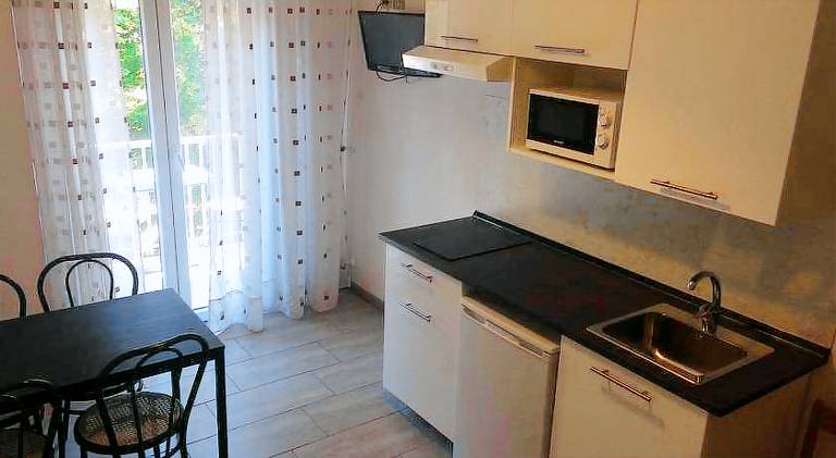 Rental apartment with garden in Rimini
