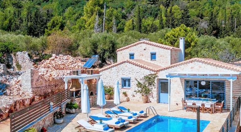 Villa with garden & private pool in Zakynthos
