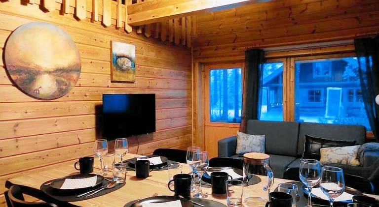 Arctic Bear Resort - Lapland - Aurora suite - Sauna - Northern Lights — photo 4