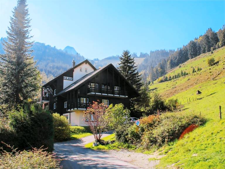 Ferienwohnung in Greyerz, Moléson-Village für max. 2 Personen