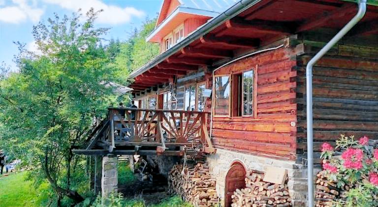 Domek w stylu alpejskim Zawoja