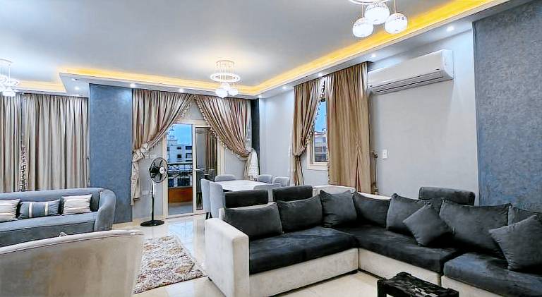 Rental apartment with 3 rooms for 7 persons in Giza