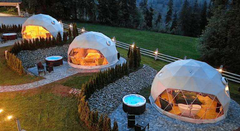 Mountain Glamp Zakopane - Jacuzzi - Widok na Gory — photo 5