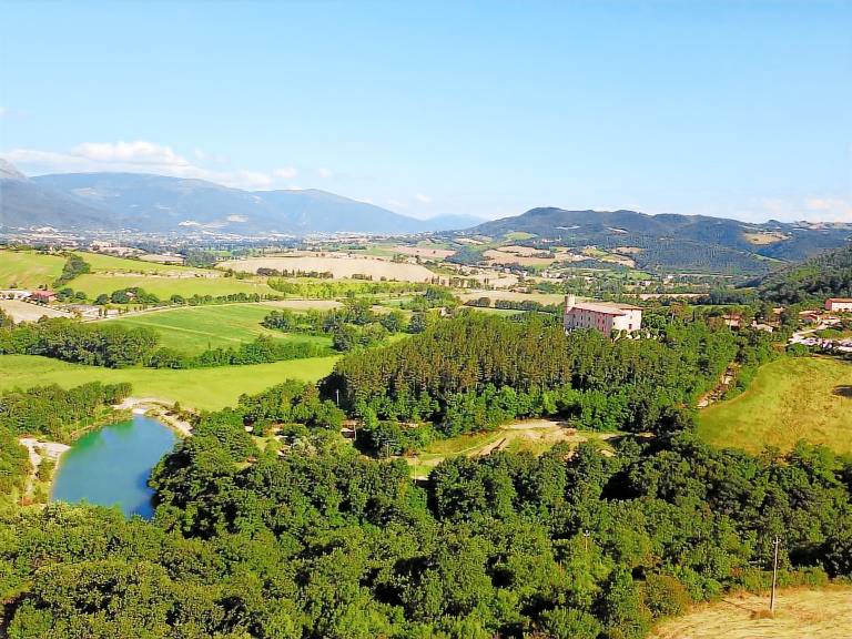 Castle of Baccaresca in Gubbio