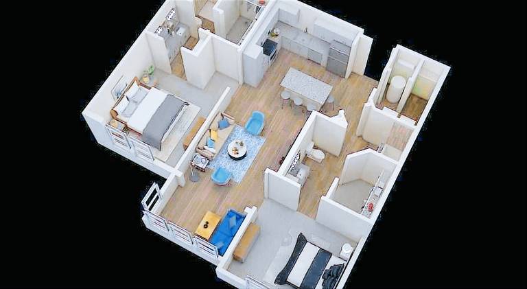 1000 m&sup2; Ferienwohnung