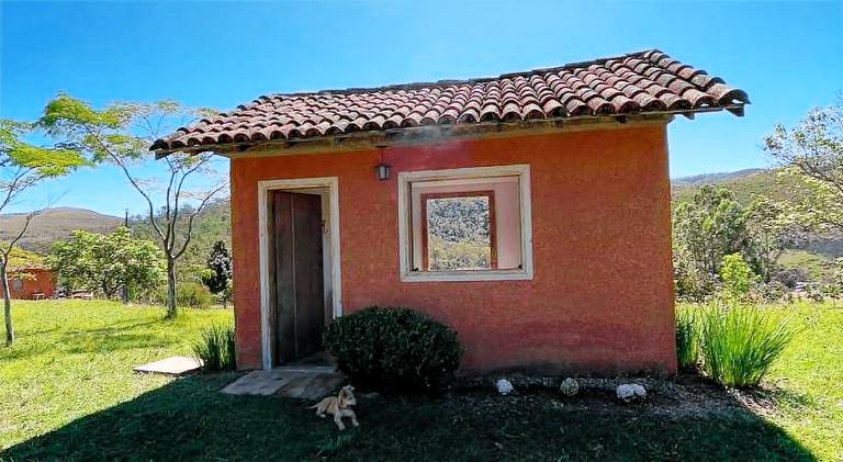 Lovely lodge with terrace, garden & pool | Dogs allowed in Ouro Preto