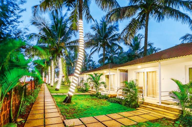 Arabian Sea Beach Resort in Morjim