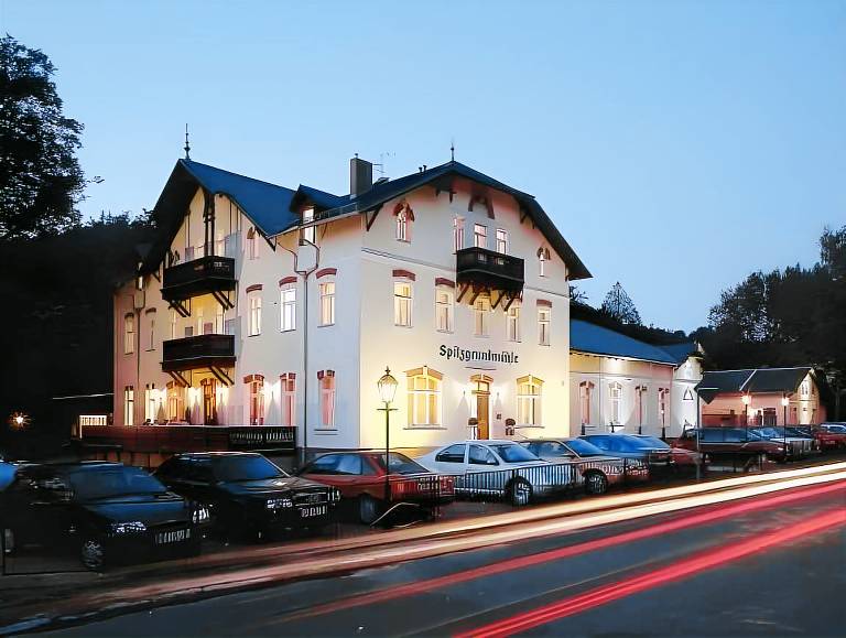 Historische Spitzgrundmuhle in Meissen