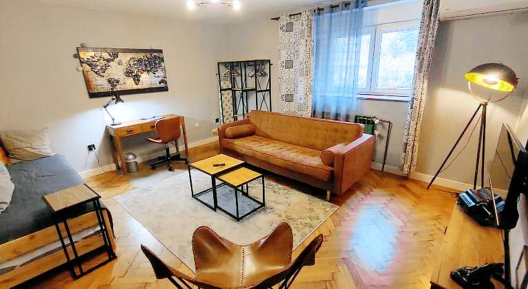 Rental apartment with 1 room for 4 persons in Zagreb