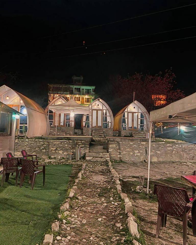 Wonderful tent with patio & yard | Pet-friendly in Kullu