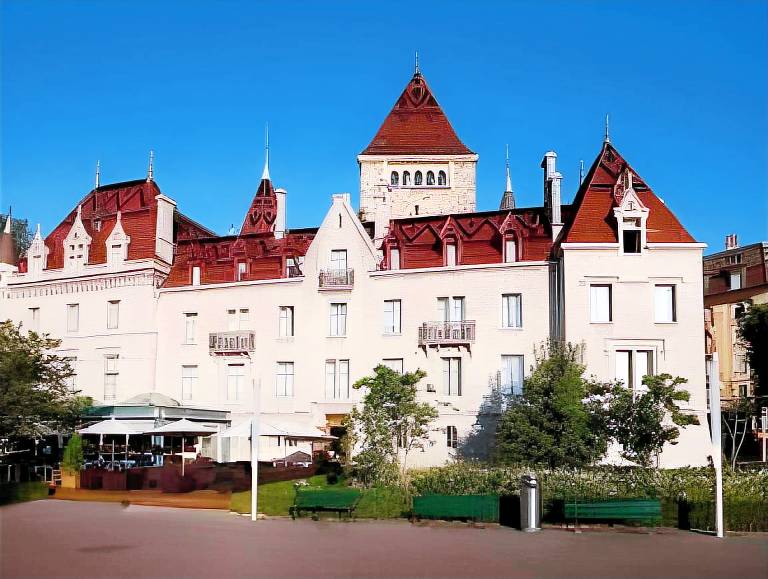 Chateau d'Ouchy in Lausanne
