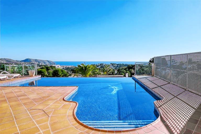 Ferienhaus in Moraira, Teulada f&uuml;r max. 6 Personen, 