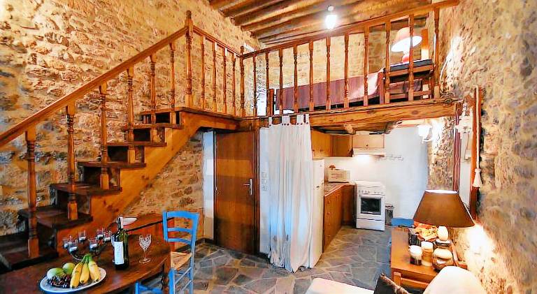 Stone house in Rhodes