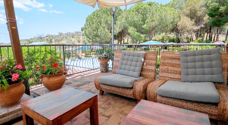 Charming serviced apartment with yard, grill & pool | Dogs allowed — photo 2
