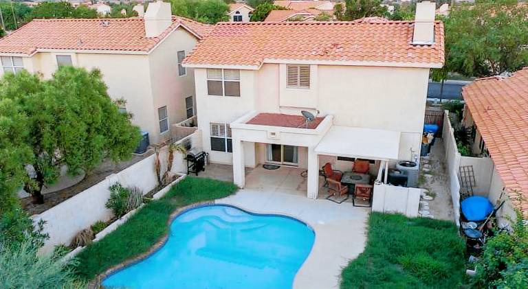 House with private pool, garden & grill | Good for workation in Mesa, AZ
