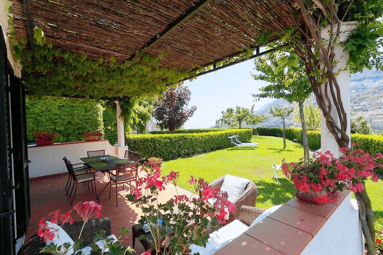  in Ravello, Kampanien, Italien