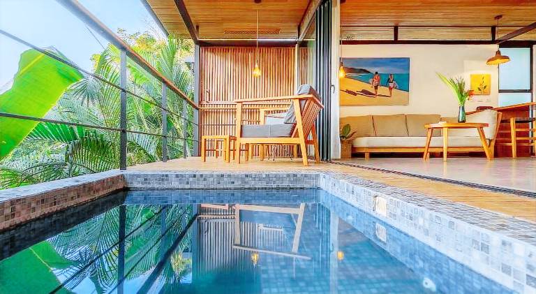 Vacation home with terrace, private pool & garden — photo 2