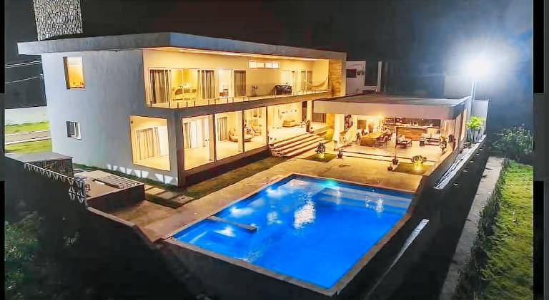 House with pool & hot tub in Maragogi