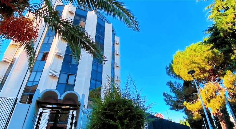 Serviced apartment with yard in Cagli