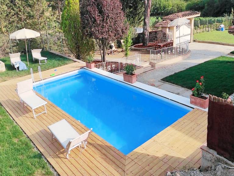 Ferienhaus mit Hund in Certaldo für max. 10 Personen