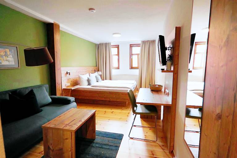 Dreibett Vierbettzimmer