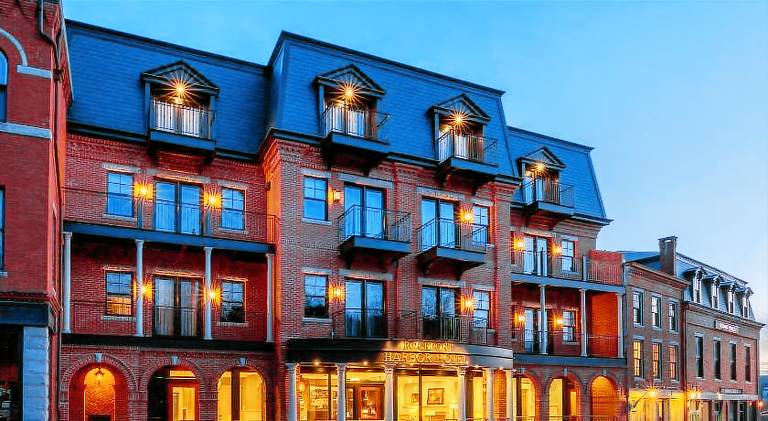 Rockport Harbor Hotel in Camden, ME