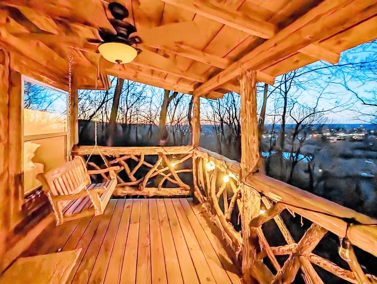 Cabin Mountain View