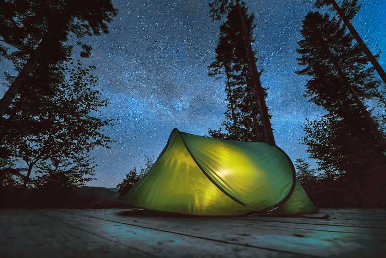 Trekking Camp on the Renchtalsteig – Campsite in Oppenau